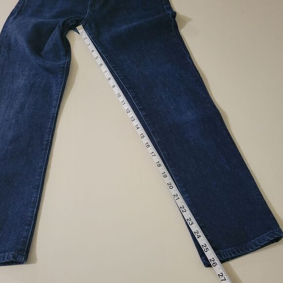 AG Adriano Goldschmied Ex-Boyfriend Slouchy Slim Blue Denim Jeans - Picture 9 of 16